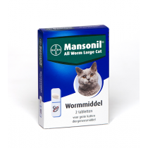Mansonil all worm cat large